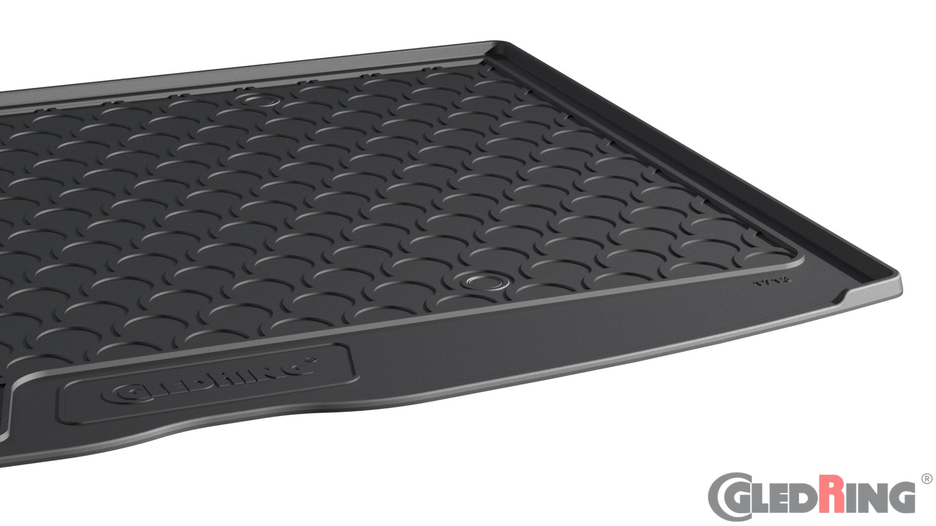 Original Gledring Premium Gummi Kofferraummatte - MERCEDES GLA H247 (Oberer variabler Boden Mit Kofferraum-Paket) 2020->